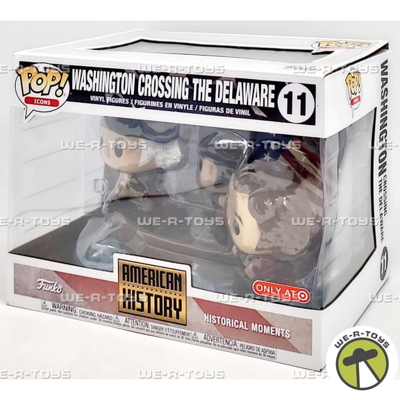 Funko American History POP! Icons Washington Crossing the Delaware Vinyl Figure