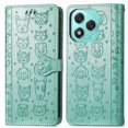 thumbnail image 4 of Funda Cartera FOXDOCK para Honor 400 Lite , Flip PU con Relieve de Gatos y Perros, Tarjetero y Soporte, 4 of 6