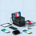 thumbnail image 3 of 150W 16-Port Universal USB Charger Multi-Device Charging Station with Tablet Stand for 15/14/13 Pro Max S24 US PLUG, 3 of 7