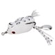 thumbnail image 3 of 5 piezas de Rana de cebo artificial Sharpla con cola de lentejuelas de ganchos Crankbait Tackle Crank, 3 of 8