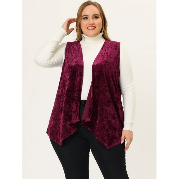 Plus size hotsell maroon cardigan