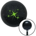 thumbnail image 1 of American Shifter  Green Abstract Stars Black Metal Flake Shift Knob with M16 x 1.5 Insert Shifter, 1 of 1