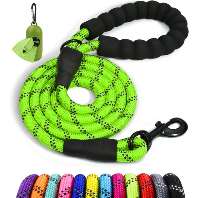 1 dog leash, comfortable padded handle, high reflection light, suitable for medium and large dogs