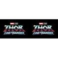 thumbnail image 2 of Marvel: Thor: Love and Thunder Metallic Logo  Stainless Steel Tumbler w/Lid Black 27 oz., 2 of 3