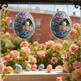 thumbnail image 6 of Elainilye Acrylic Sun Catcher Easter Egg and Bunny Pendant Decorative 2 Piece Set for Living Room Bedroom Office Desk Tabletop Decoration Home Decor, 6 of 6