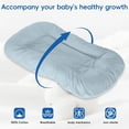 thumbnail image 4 of Boys and Girls Stretch Newborn Recliner Pillow, Baby Alphabet Recliner Pillow, Snug Removable Sofa Cushion, White, Super Soft Fit(Misty Blue), 4 of 10