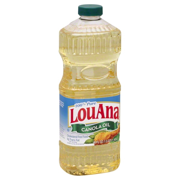 Ventura Foods LouAna Canola Oil, 48 oz