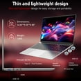 thumbnail image 3 of Chheart 2025 Gaming 15.6 Inch FHD Computer Laptop, AMD Ryzen 5 7430U 6C/12T, 16GB, 1TB SSD,AMD Radeon Graphics,1920 * 1080,WiFi 5,BT5.0,Backlit, 3 of 9