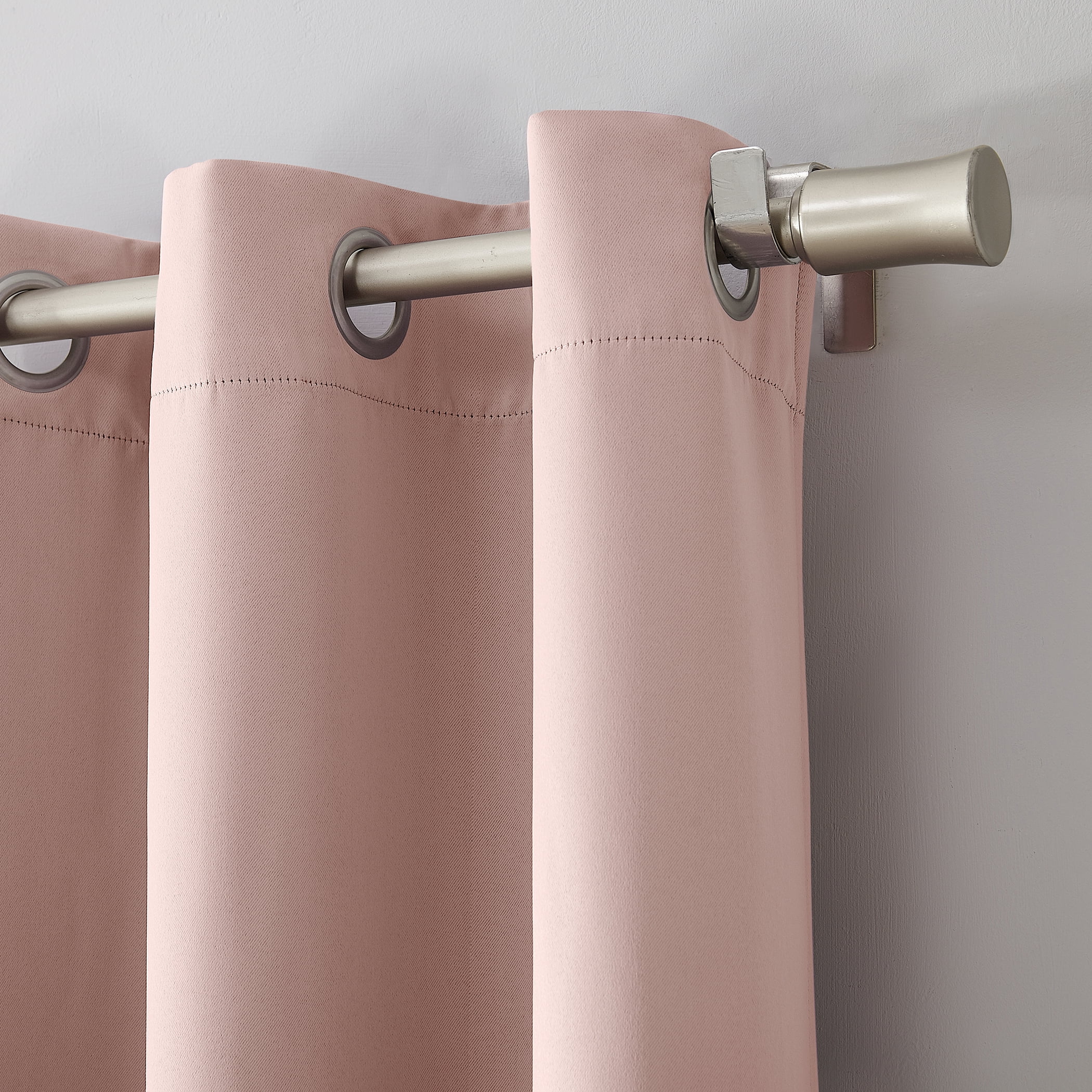 Sun Zero Solid Print Grommet Blackout Curtain Panel, 40" X 84"