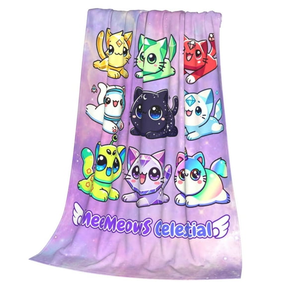 Aphmau Throw Blanket Cozy Plush Lightweight Warm Fuzzy Flannel Blanket Air Conditioning Blanket for Couch Sofa Bed Home Decor Gift 50x40