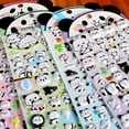 thumbnail image 2 of Pegatinas 3D con forma de panda hinchado para bolsa de fiesta infantil (4 hojas), 2 of 2