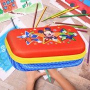 Licensed Mickey Mouse EVA Pencil Case, Red, 1 Count