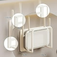 thumbnail image 6 of MAGIDEAL WiFi Router Storage Box Modem Set Top Box Shelf Router Shelf for Living Room L L, 6 of 8
