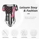 thumbnail image 4 of Fotbe Ribbon Breast Cancer Awareness Body de Mujer con Cuello Redondo y Mangas Cortas, Sin Mangas Ajustado, Suave, Cómodo y Básico-Large, 4 of 7