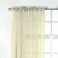 thumbnail image 2 of Stylemaster Elegance Sheer Voile, 60" X 45" | Panel, Beige, 2 of 3