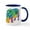 White/Navy Inside, variant on CafePress - Best HIPPO In Many Colors Mug - 11 oz Ceramic Mug - Novelty Coffee Tea Cup