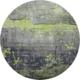 thumbnail image 2 of Addison Rugs Mayfield Premium Machine Washable Transitional Modern Lime Round Rug, 8' x 8', 2 of 6