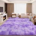 thumbnail image 5 of Janvonne Area Rugs for Living Room,8x10ft Soft Non Skid Easy-care Shaggy Carpets for Bedroom, Dorms,Children's Room,Home Decor Aesthetics,Tie-Dye Starry Purple, 5 of 8