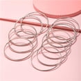 thumbnail image 5 of 19Pcs Gold Bangle Bracelets Set For Women Boho Multi Layer Stack Textured Bracelets Indian Chunky Bangle Bracelet For Women Teen[J2788], 5 of 5