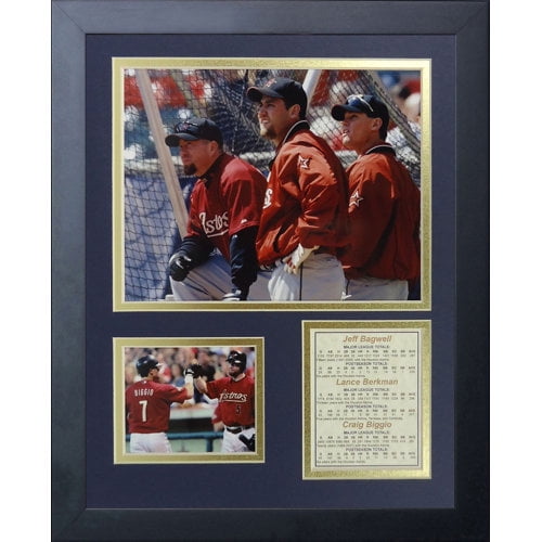 Legends Never Die Houston Astros - Killer B's Framed Memorabilia