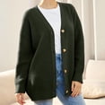 thumbnail image 6 of Women Sweaters, Sweater Coats for Women, Casual Long Sleeve Pullover, Oversized Ribbed Knit for Fall Winter, 6 of 7