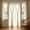 Beige, variant on VVQ 100% Polyester Drill Free Double Layer Door Curtain, Mosquito Fly Proof Lace Partition Curtain for Summer, Sheer Curtain for Home Decor Bedroom Kitchen Living Room, Purple