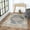 Beige, variant on Harlow Hill 7'9" x 9'9" Beige Medallion Viscose Blend Dallas Indoor Area Rug