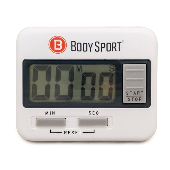 Cronómetro digital Body Sport para fitness y ejercicio