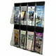 Deflect-O Corporation DEF56201 Brochure Porte-Murs- 8-Poche- 18-.25in.x2-.88in.x23-.50in.- Effacer – image 1 sur 1