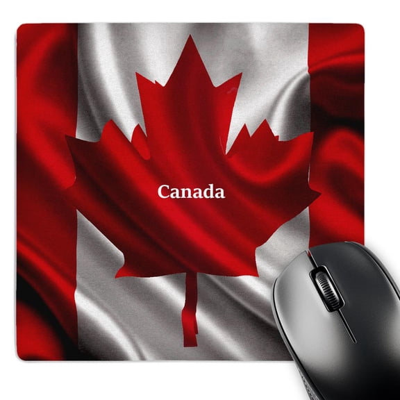 3dRose, Canadian Flag Design - artwork, MousePad