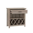 thumbnail image 4 of Home Source Jill Zarin Bar Sideboard in Grey Wash in Wood, 4 of 8