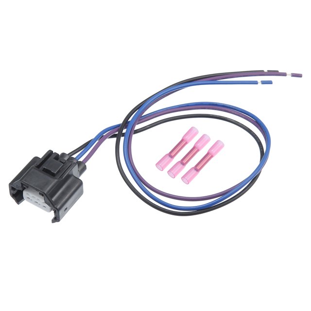 Ofertas únicas Conector del sensor de posición del cigüeñal Enchufe flexible para Nissan Frontier Plástico Negro 1 juego