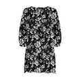 thumbnail image 4 of GERsome Women Summer Casual Short Sleeve V Neck Sundress Flowy Beach Dress Vacation Outfits, 4 of 5