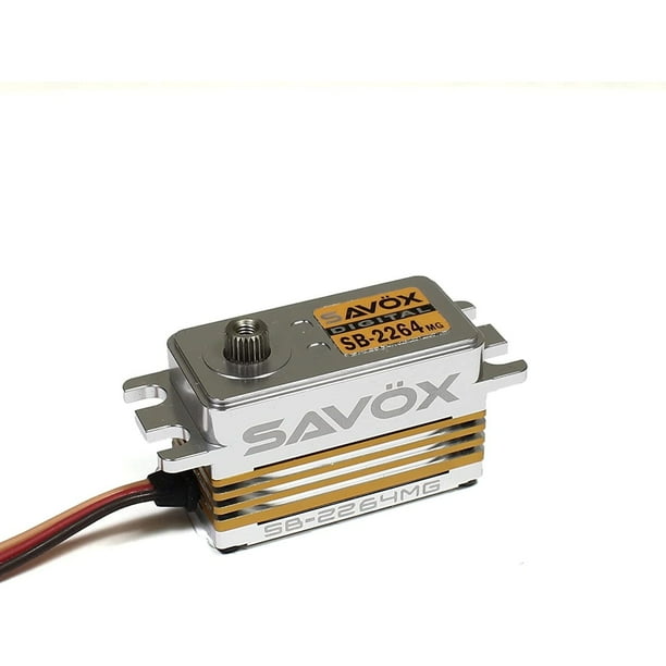 Savox Servos SB2264MG Low Profile High Voltage Brushless Servo .085/208