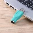 thumbnail image 4 of fankhu 2pcs PS/2 Female to USB Male Adapters Converters for PC Keyboard Mouse Mice, 4 of 8