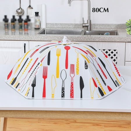 

Kitchen Round Food Dust Covers Insect-proof Kitchen Utensils for Household Kitchen Supplies 80 F