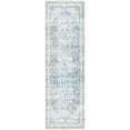 thumbnail image 2 of Hauteloom Lotan Living Room, Bedroom Machine Washable Area Rug - Traditional - Powder Blue, Sky Blue, Ivory - 2'7" x 4', 2 of 3