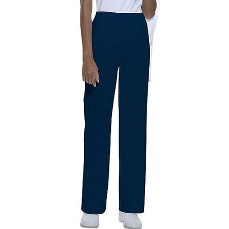 Simply Basic Women's Core Essentials Pull On Scrub Pant Petite