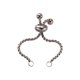 thumbnail image 1 of Qarigey Anillo de acero inoxidable Decoración personalizada Anillos ajustables Joyas decorativas para boda Fiesta de compromiso Festival Ropa, zapatos y accesorios Miscelánea Color Acero 5cm Qarigey AP016087-02, 1 of 6