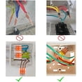 thumbnail image 5 of 50 Pieces Electrical Connectors, Wire Quick Connect Terminal, 3 Types, 2, 3 and 5 Inputs, 5 of 5
