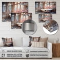 thumbnail image 4 of Designart "Bathroom delicate Glow II" Bath & Laundry Metal Wall Art Prints, 4 of 5