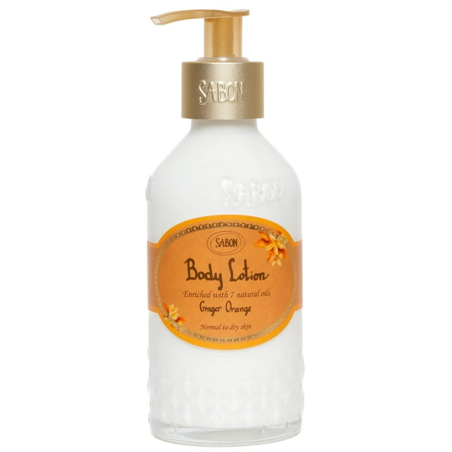 Loción corporal Sabon Ginger Orange 200 ml Hidratante para piel suave