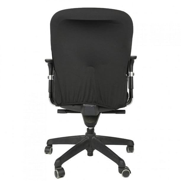 CUBERTA DE SILLE ELÁSTICA, Protector de Asiento Elástico para Sillas de Oficina y Computera, Tapa de Tela Extraible Con Ajuste Universal