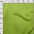 thumbnail image 2 of oneOone Cotton Poplin Twill Light Green Fabric Geometric Bandhani Sewing Fabric By The Yard Printed Diy Clothing Sewing Supplies 56 Inch Wide, 2 of 4