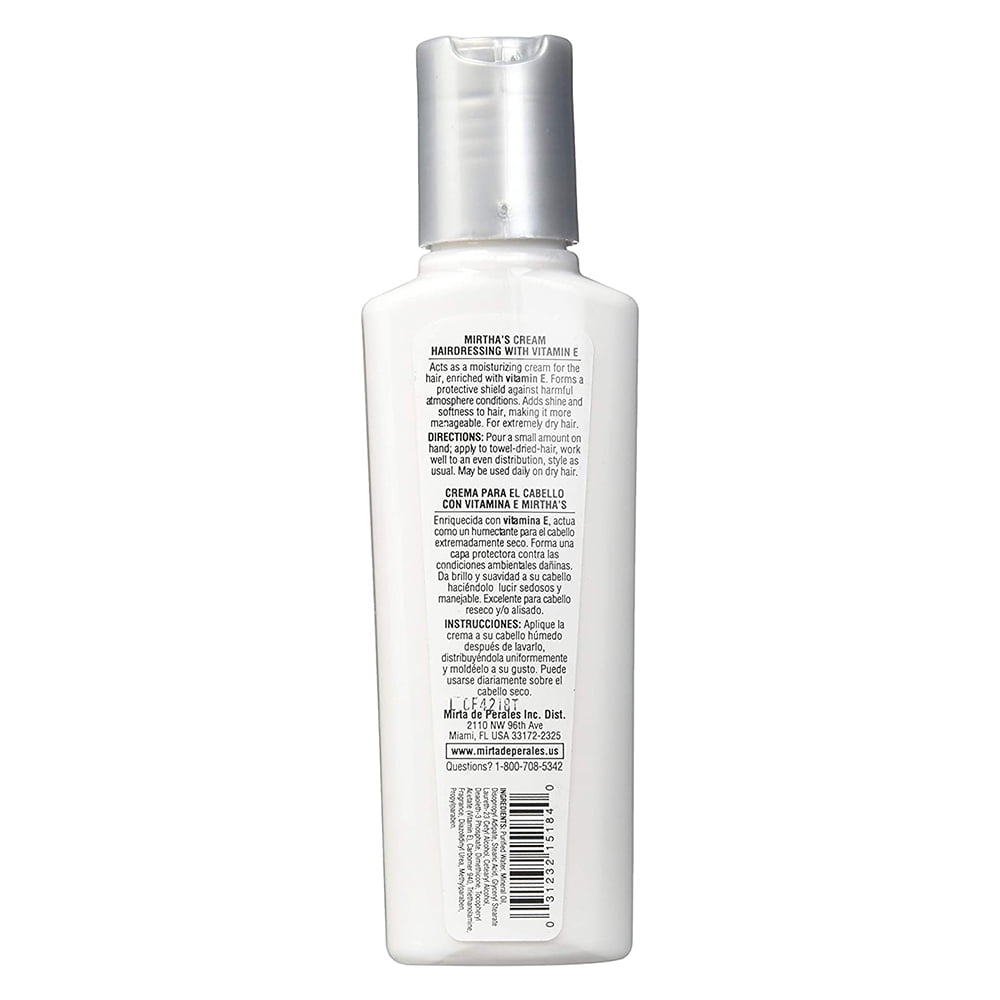 mirta de perales hair dressing cream with Vitamin E, 4 oz Love Is In the Mirta de Perales Hair LinkedStyleReference:023040888-023040889-023041075-023041084 Color:Mint Blue