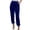 Blue, variant on Velour Pants for Women Velvet Holiday Elastic Waist Tapered Sweatpants Joggers Active Casual Lounge Pants with Pockets Brown XXXL