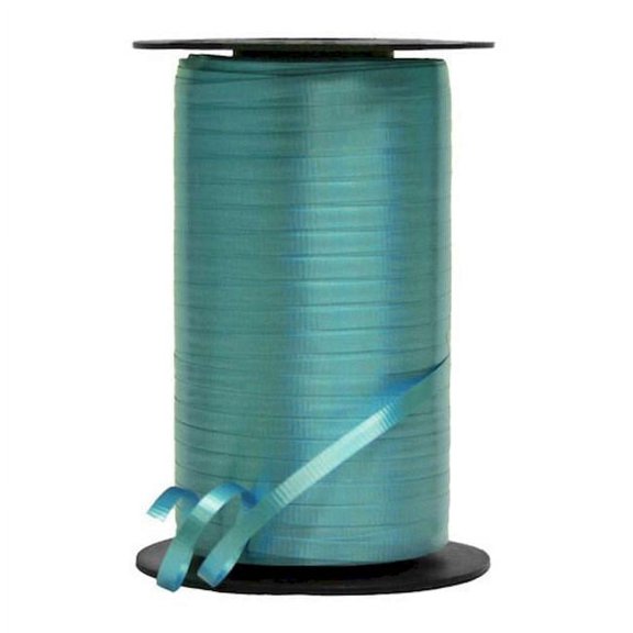 Mr. MJs Trading AI-10 0.19 in. x 500 Yards Turquoise Curling Ribbon