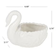 thumbnail image 6 of Mainstays Ceramic Vintage-Style White Swan Trinket Dish Tabletop Decoration, 6 of 6