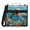 Multicolor 2, variant on Herdesigns Outer Space Zipper Binder 1.5 Inch 3 D-Rings with Shoulder Strap & Handle, Waterproof Rocket Planets Binder Organizer Bag for 13 Inch Laptop