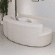 thumbnail image 5 of Sala Sofá Airjol YY-21 Ivory Moderno Curvo en Tela Sofá Minimalista para Sala 240 cm, 5 of 8